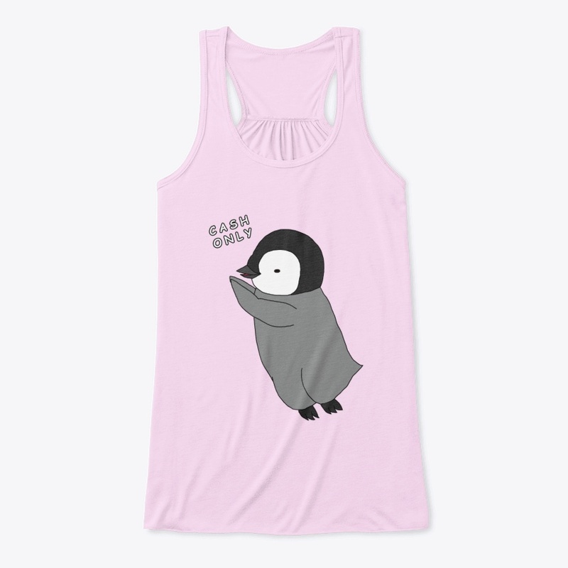 CASH ONLY - Cute Baby Penguin Design