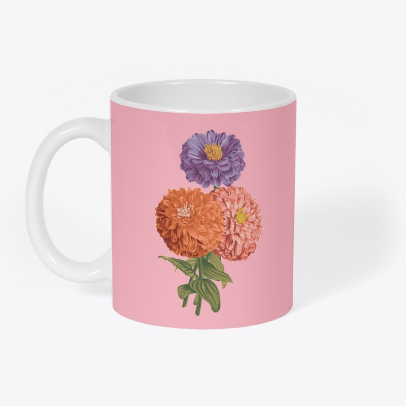 Elegant Vintage Floral Illustration