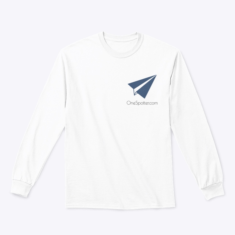 OneSpotter Long Sleeve Blue Logo