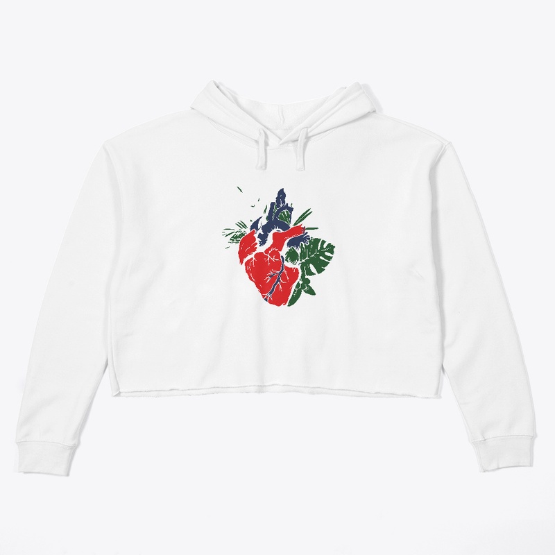 Live heart design