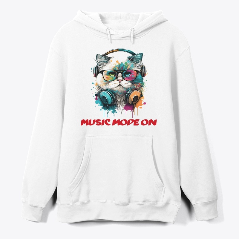 "Melody Cat Hoodie"