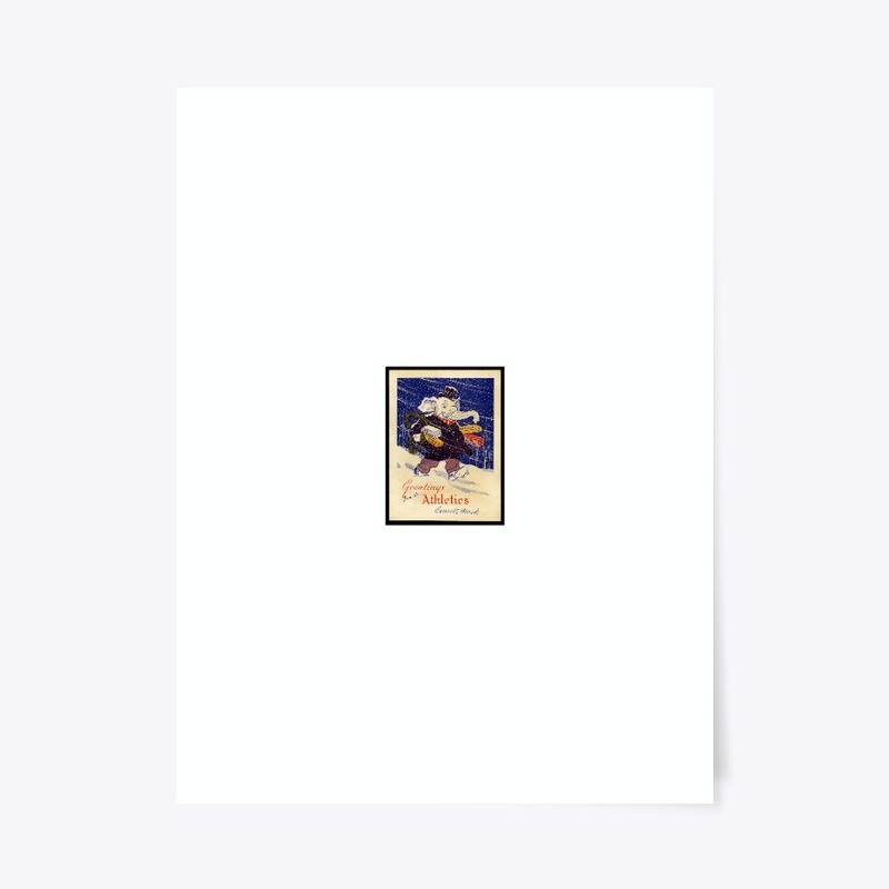 Philadelphia Athletics Christmas Card