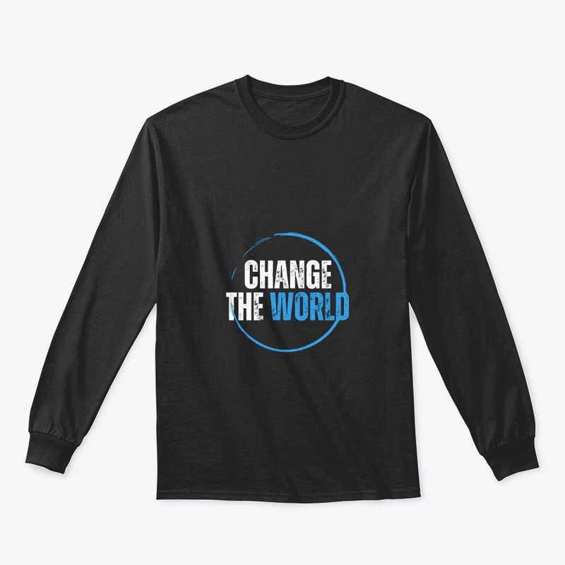 Black 'Change the World' Tee