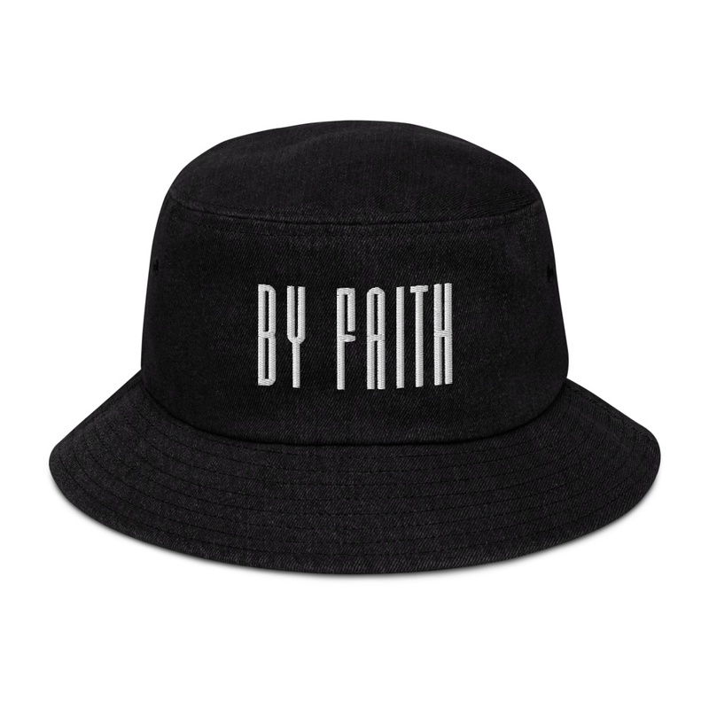 By Faith Denim Bucket Hat