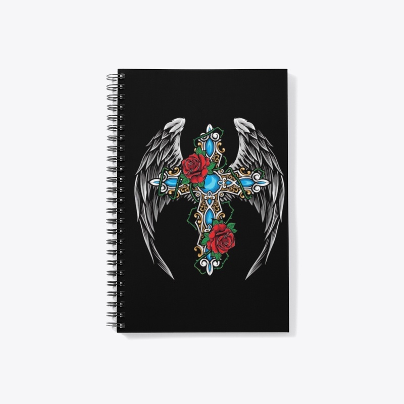 Cross with Angel Wings