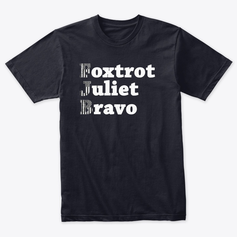 Foxtrot Juliet Bravo Mono Flags