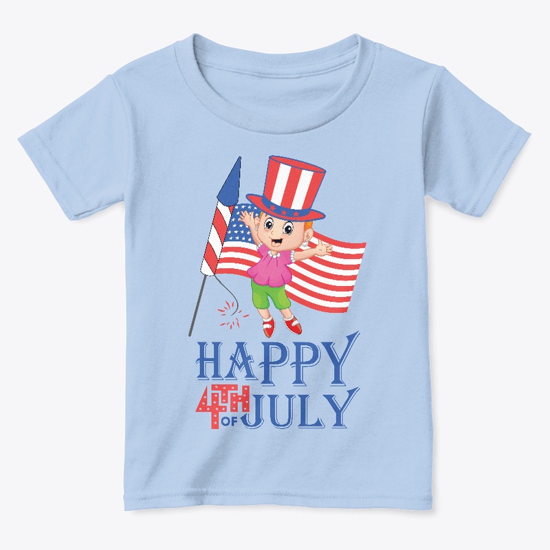 4th of july shirts || mom-toddler girl