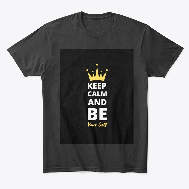 Keep calm be yourself 