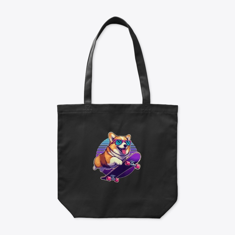 Corgi 80's skater