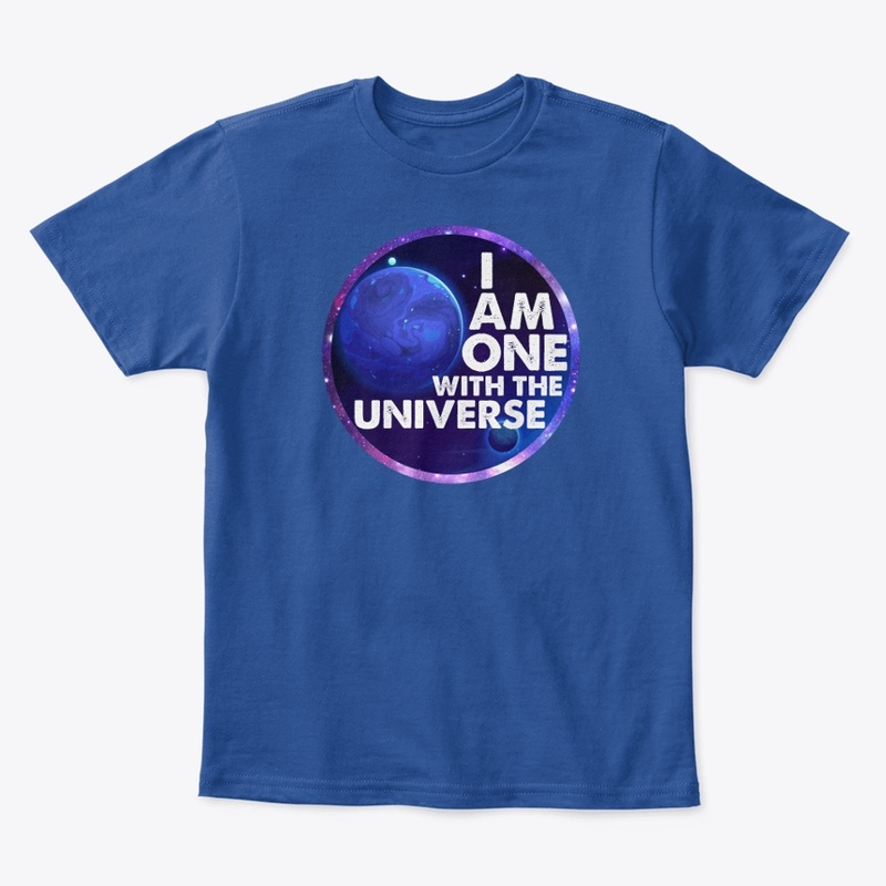 One with the Universe in circle