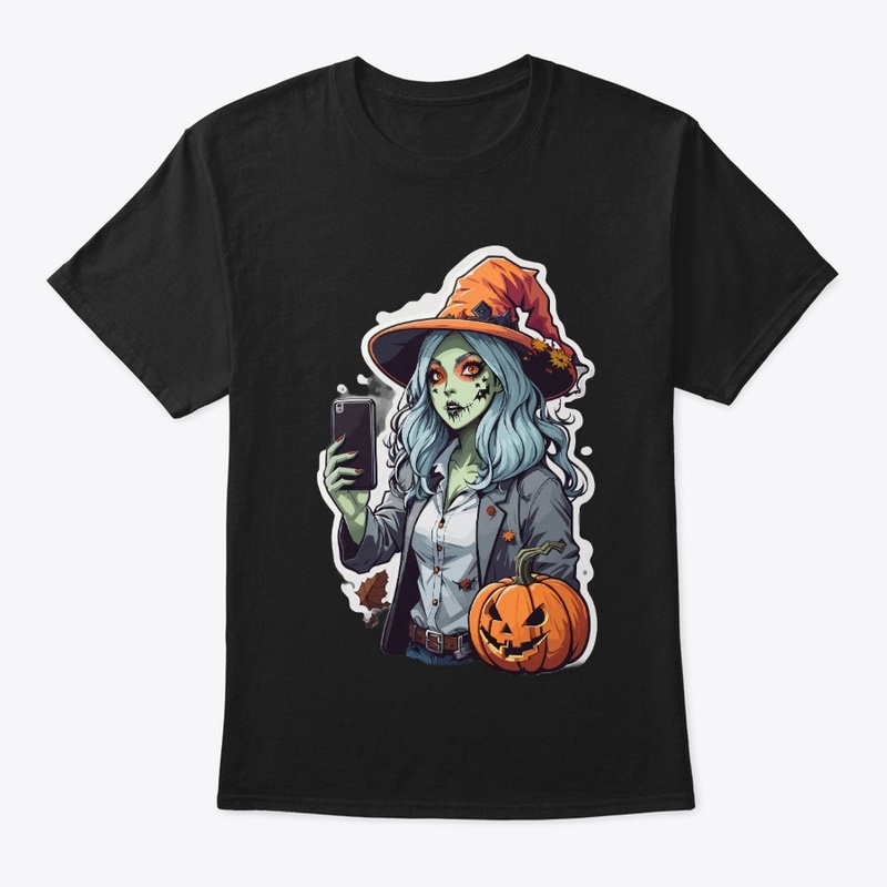 Halloween Sticker Design T-Shirt