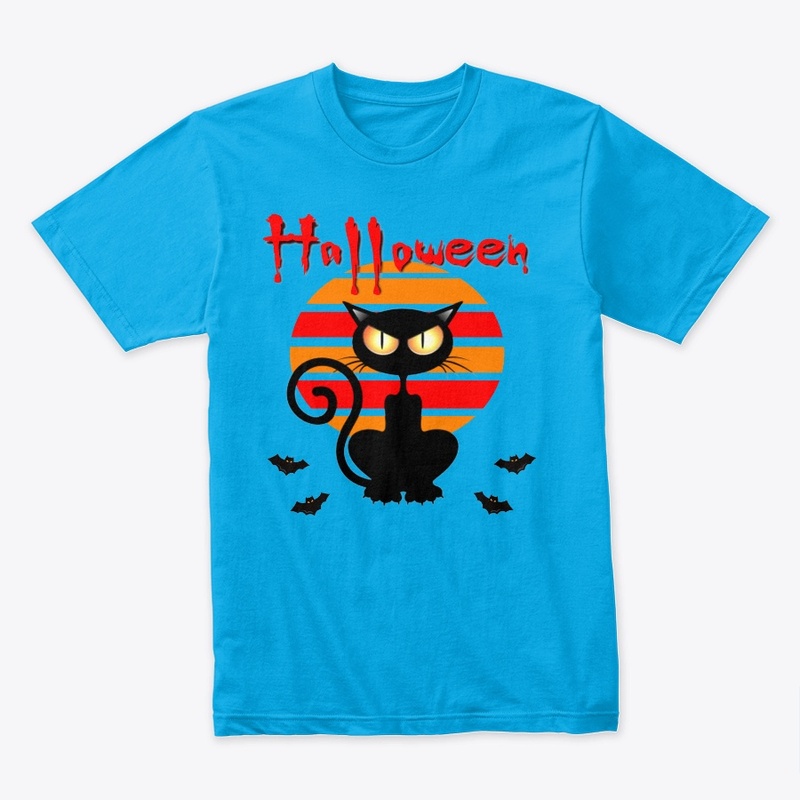Happy Halloween - Black cat