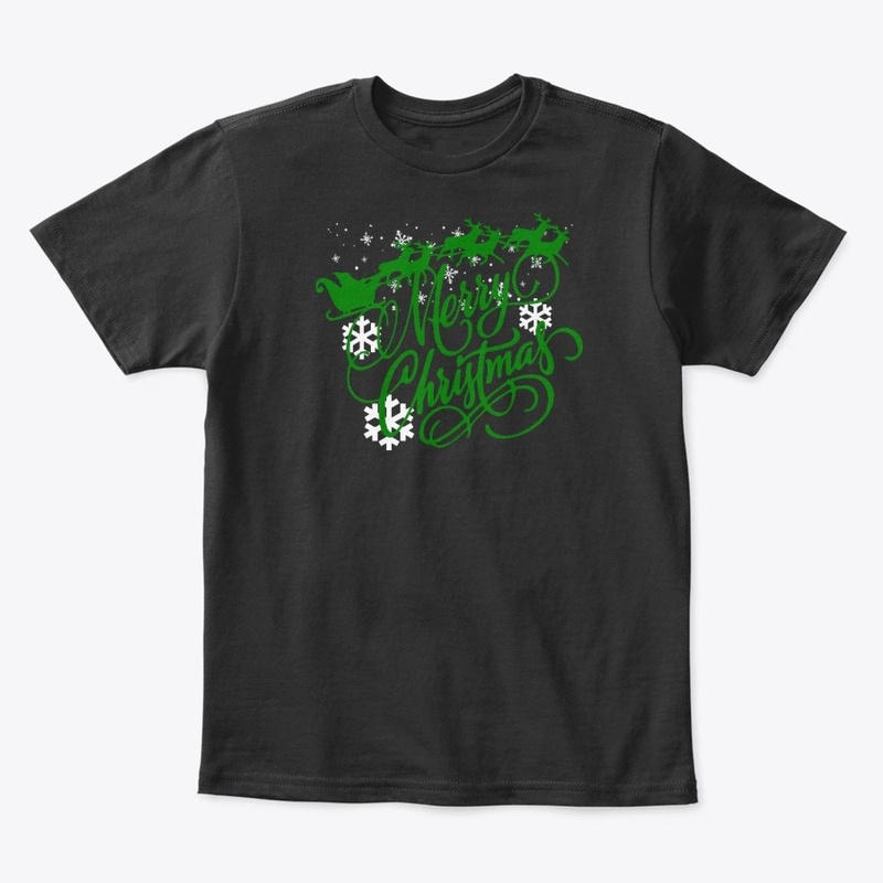 Merry Christmas Santa Sleigh