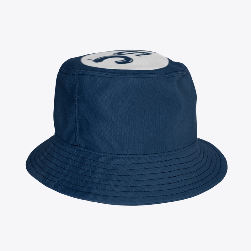 Topped Logo Bucket Hat