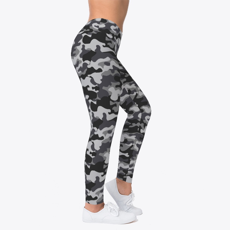 Black Camo Leggings