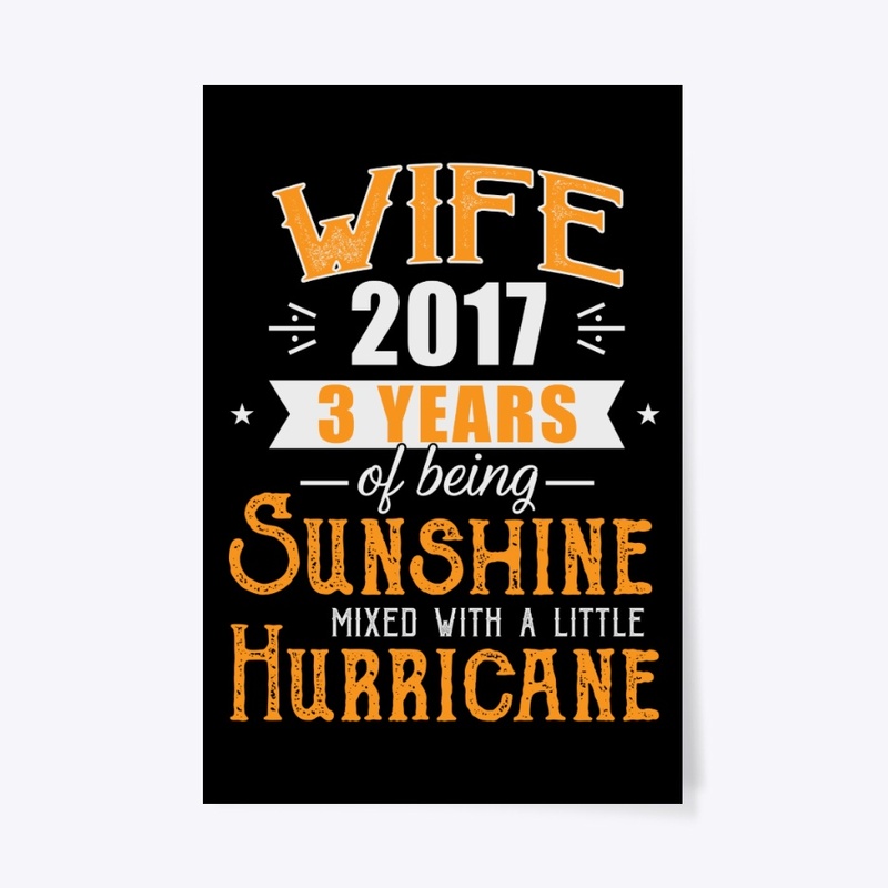 Wife Since 2017, 3rd Wedding Anniversary