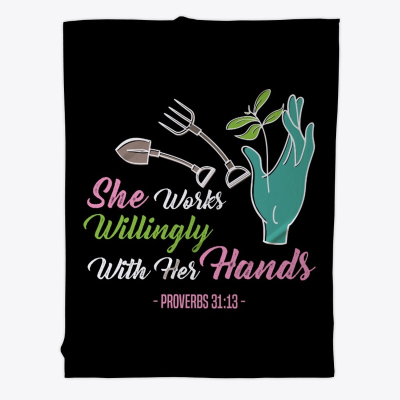 Farm- She Works Willingly With Her Hands