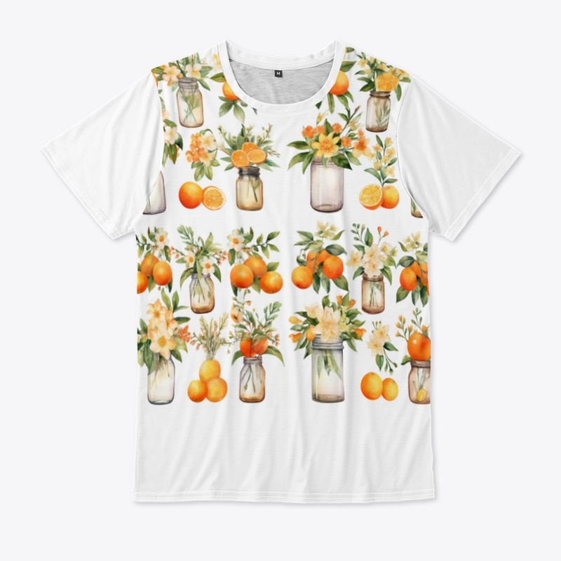 Watercolor Oranges Clipart