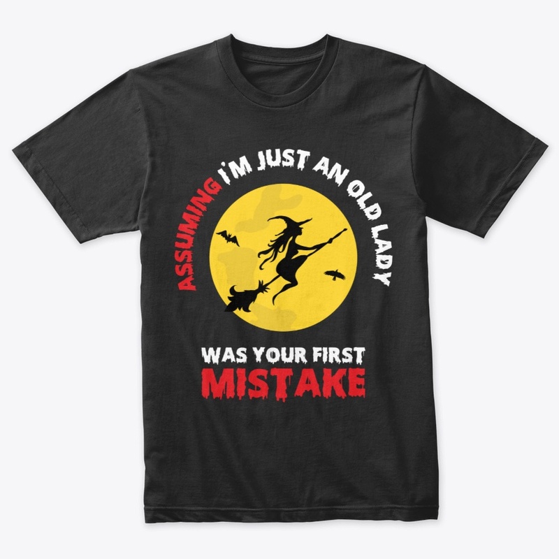 Halloween Old Lady T-Shirt