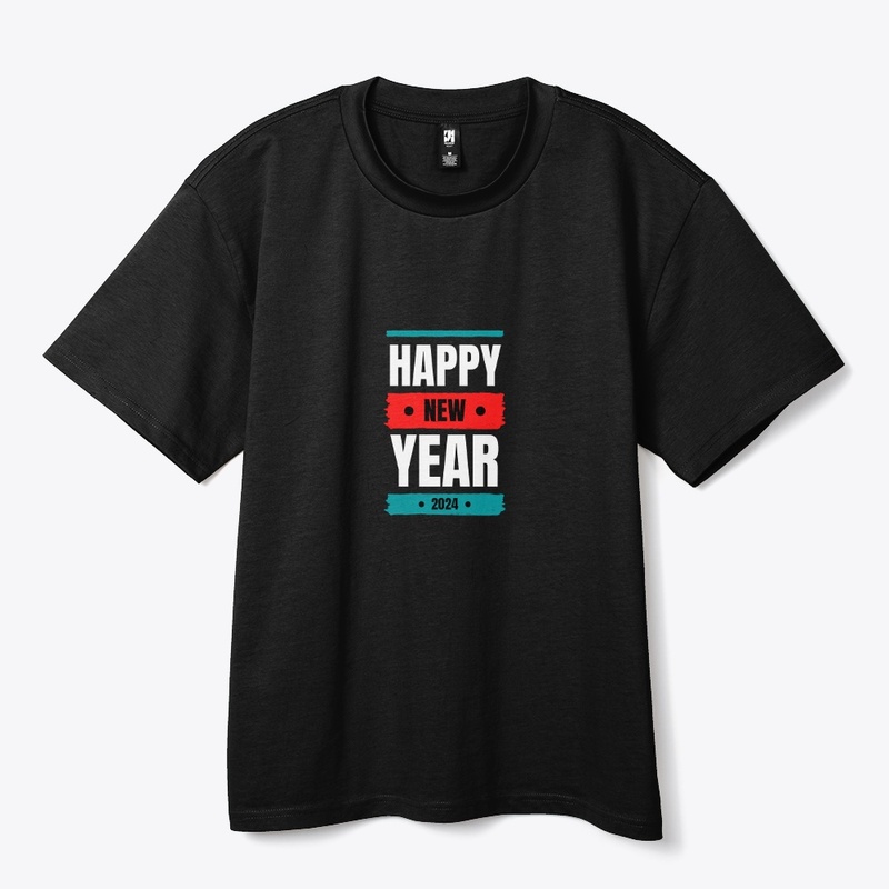 Men Happy New year tshirt 2024