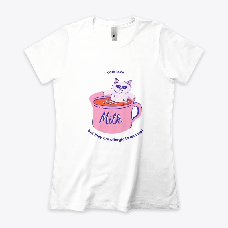 sweet cat print combin