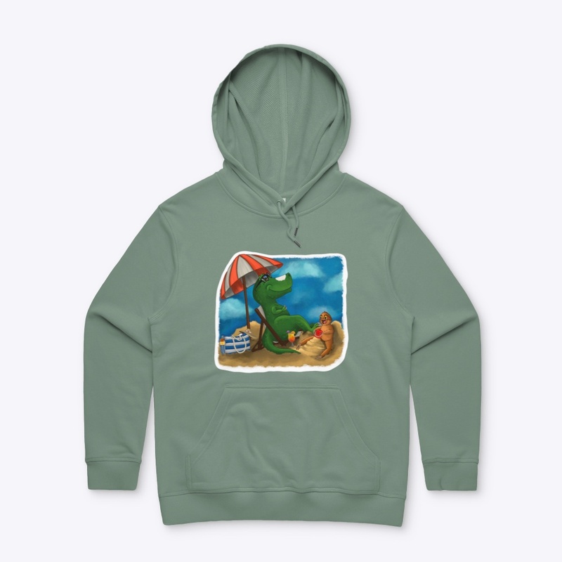 Beach Vibes - Compact Outline