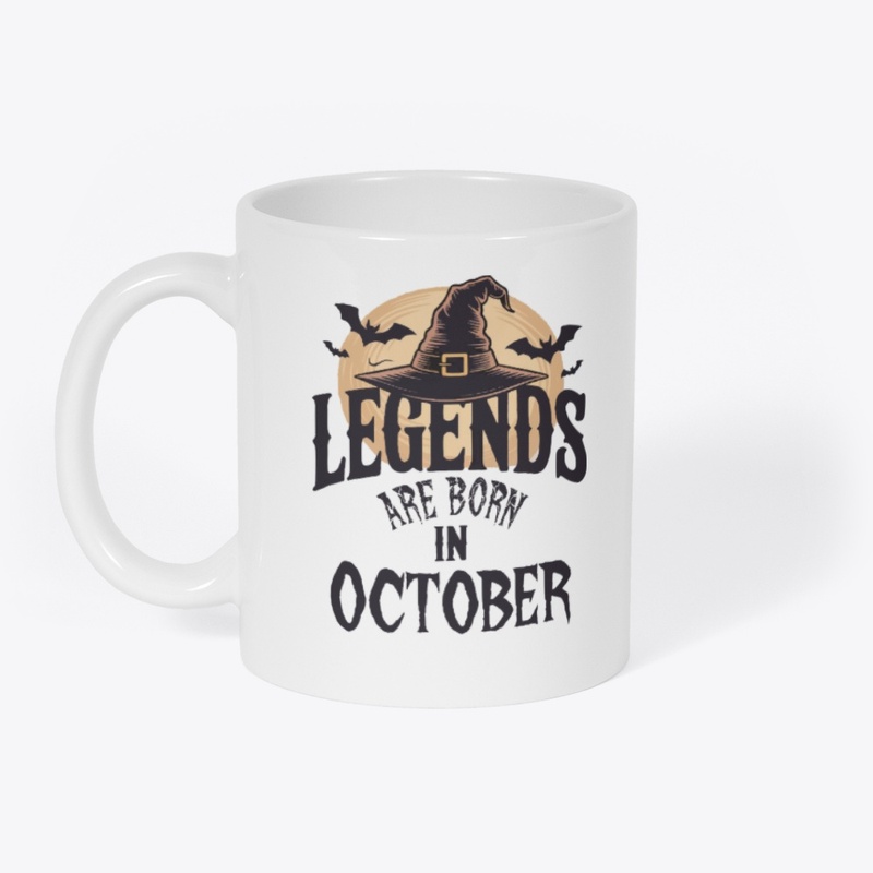 Legends are born in october