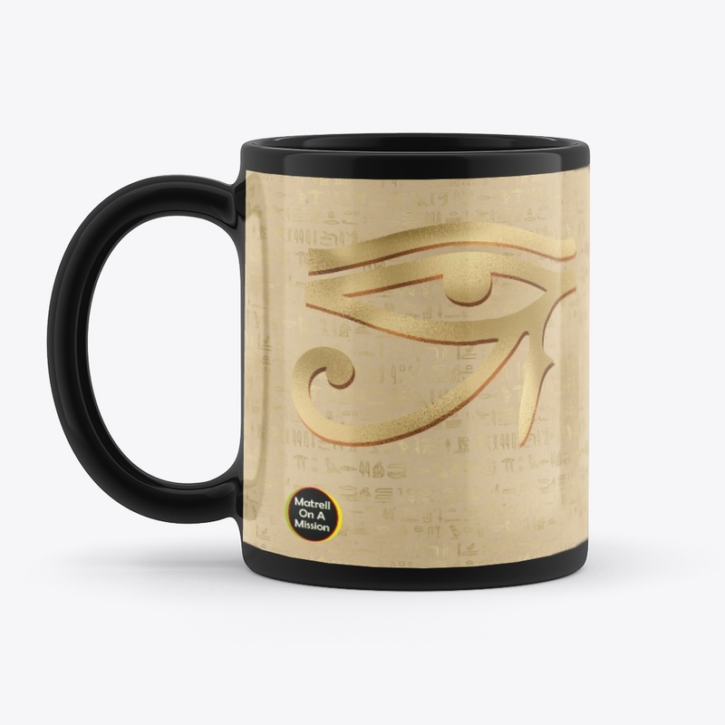 AFRICAN INSPIRED EYE PRINT MUG