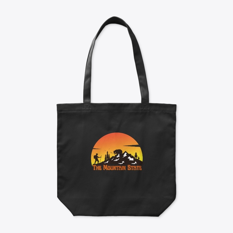 West Virginia tote bag