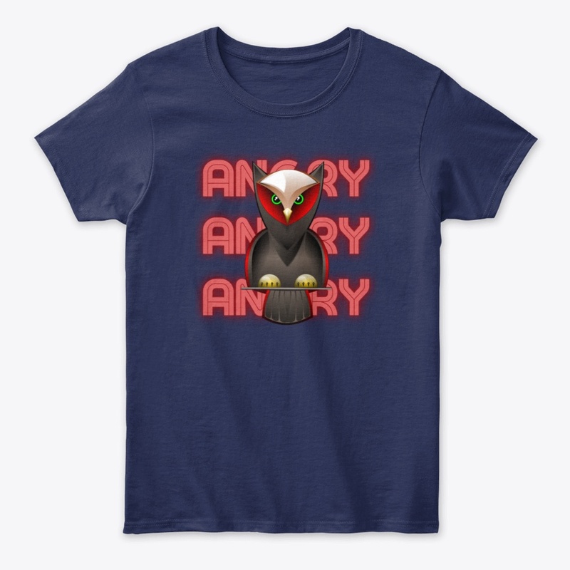 No Sleep Angry Owl