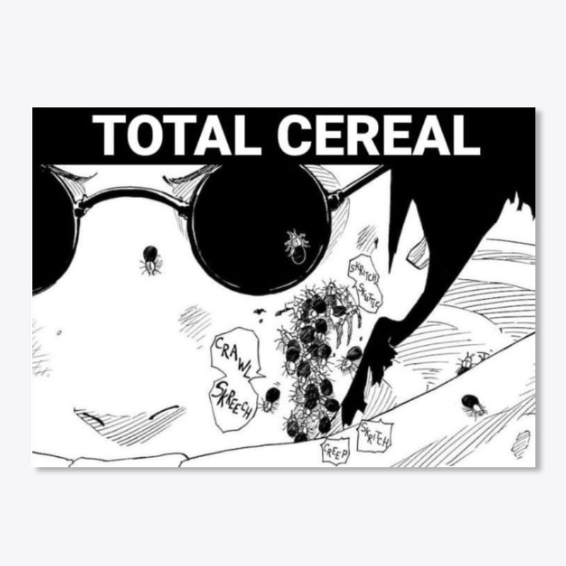 TOTAL CEREAL - BUG NINJA STICKER