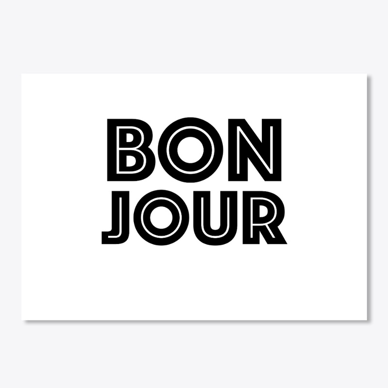 bonjour goof morning