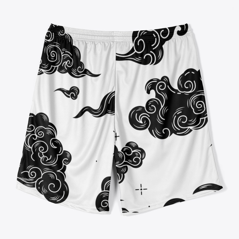 All-Over Print Men's Jersey Shorts