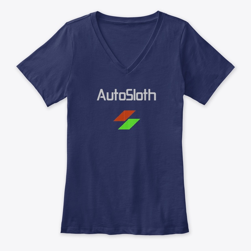 AutoSloth Classic V-Neck Tee