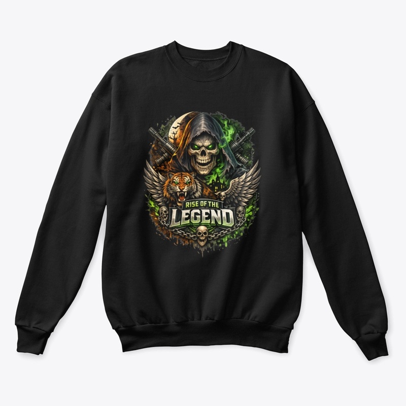 Rise of the Legend Skull Tiger T-Shirt