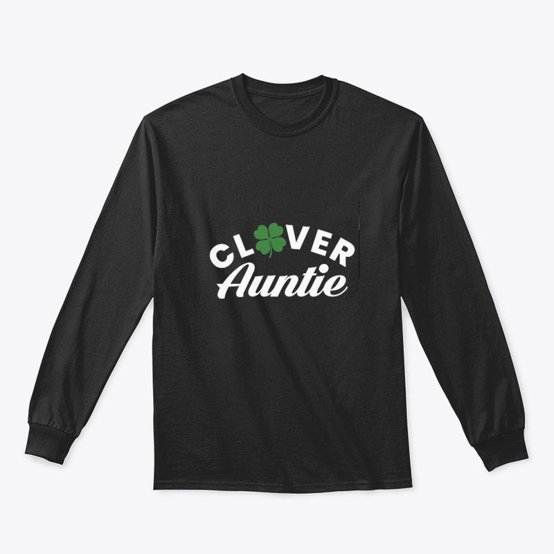 Clover Auntie Black Merch