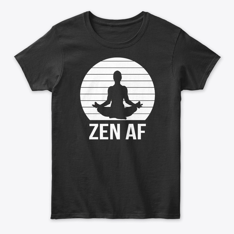 Zen AF Cute Yoga Design
