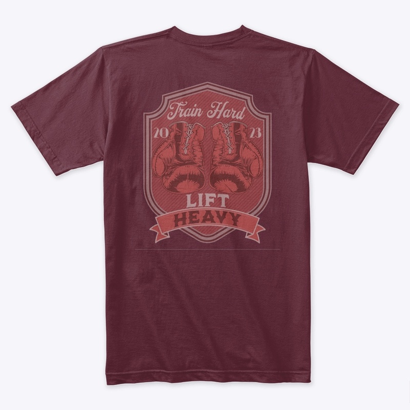 Train hard T shirt