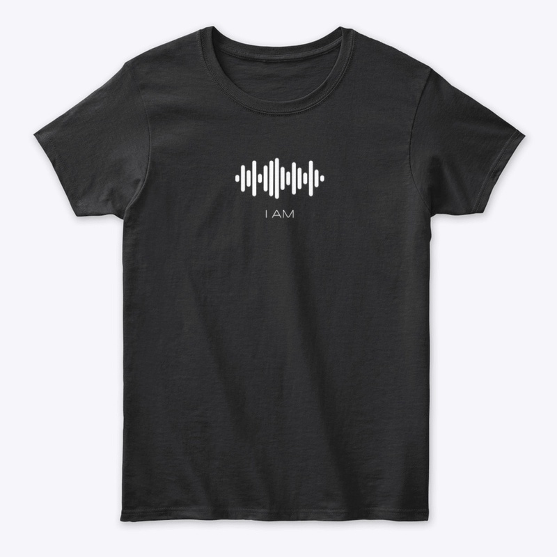 I AM Frequency Solid White