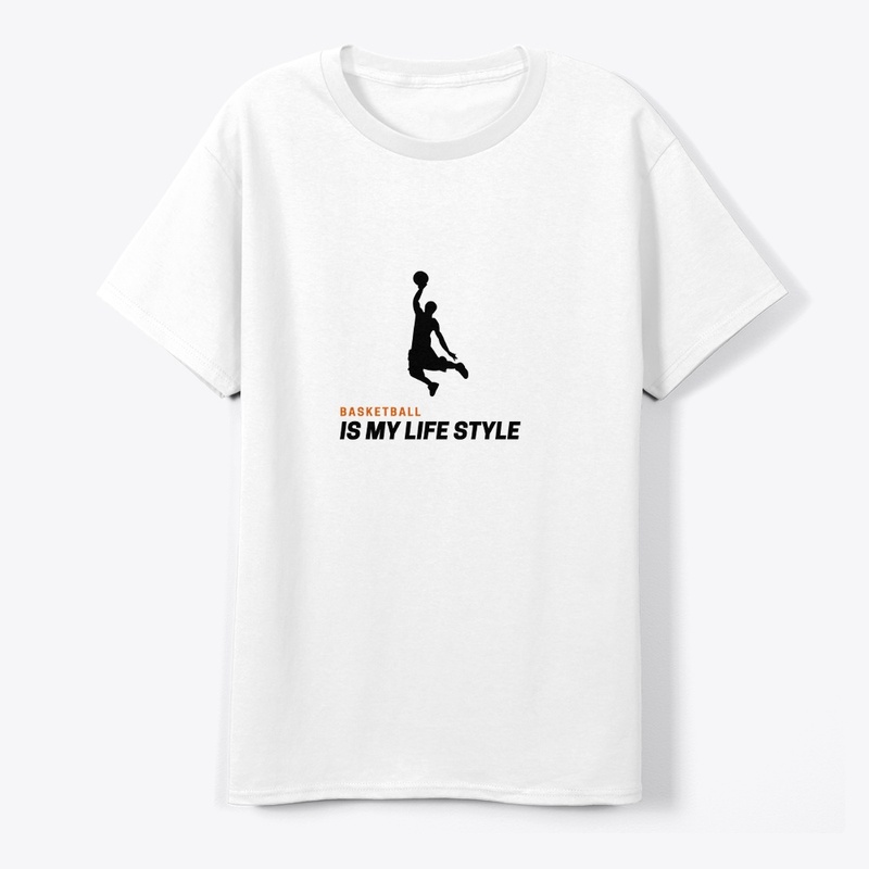 Basketball player t-shirt