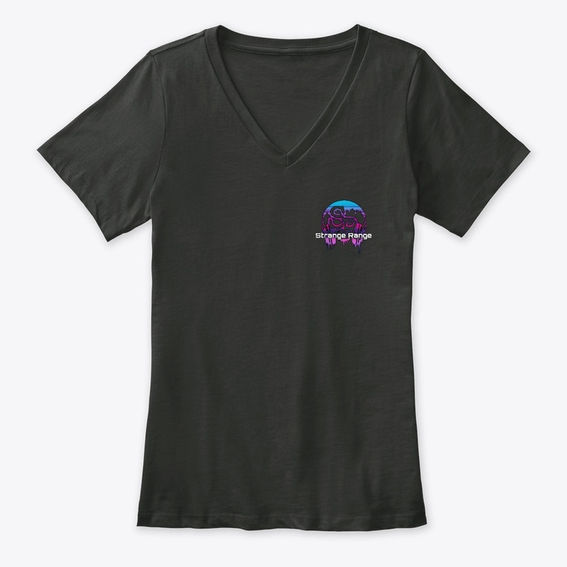 Strange Vapor Wave Back Logo
