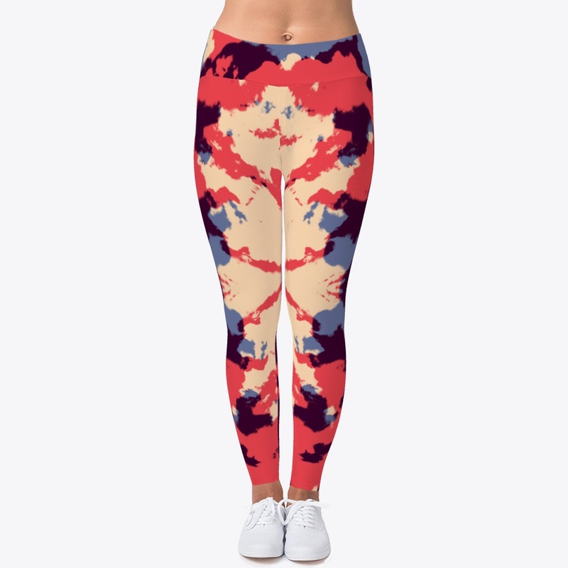 Colorful Abstract Ink Blot Rorschach
