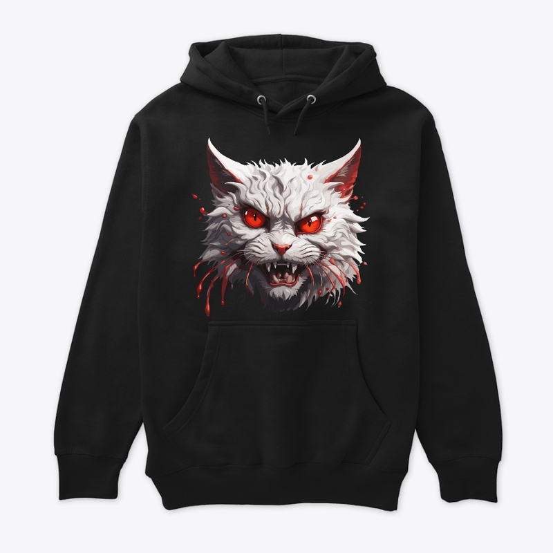 Angry cat watching You