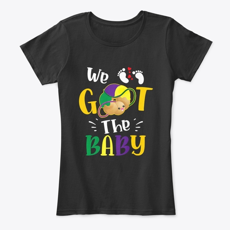 Mardi Gras Pregnancy Announcement