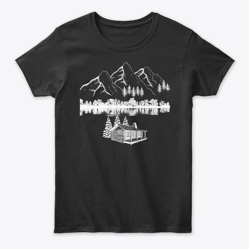 Cabin, Mountain, Woods, Homestead
