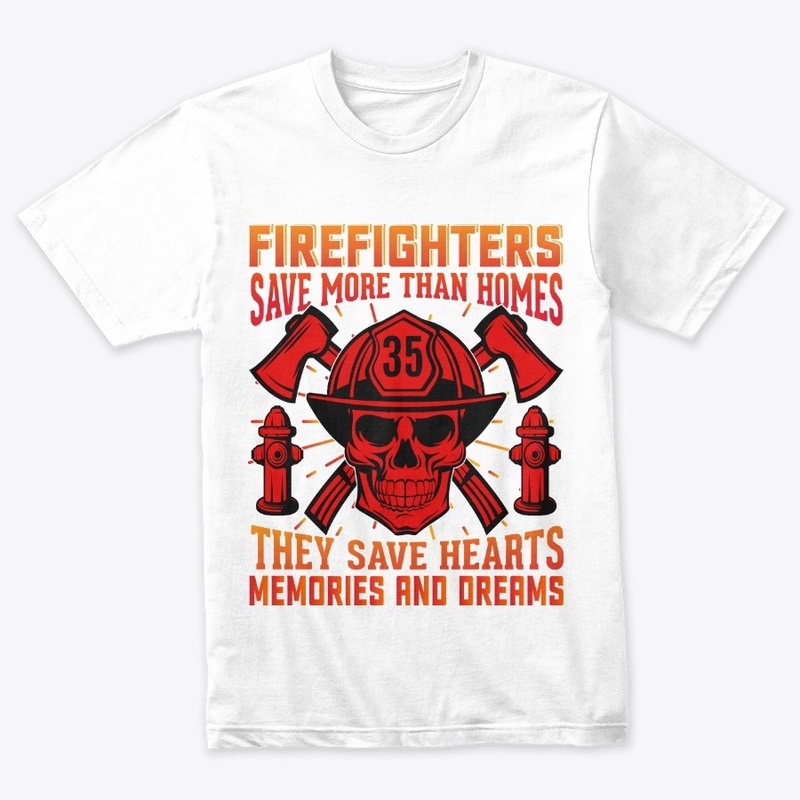 fire fighter t shirt 