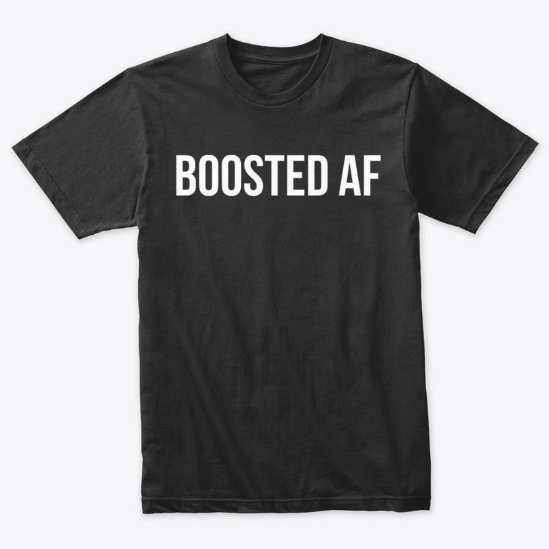 Boosted AF - Light Text On Dark