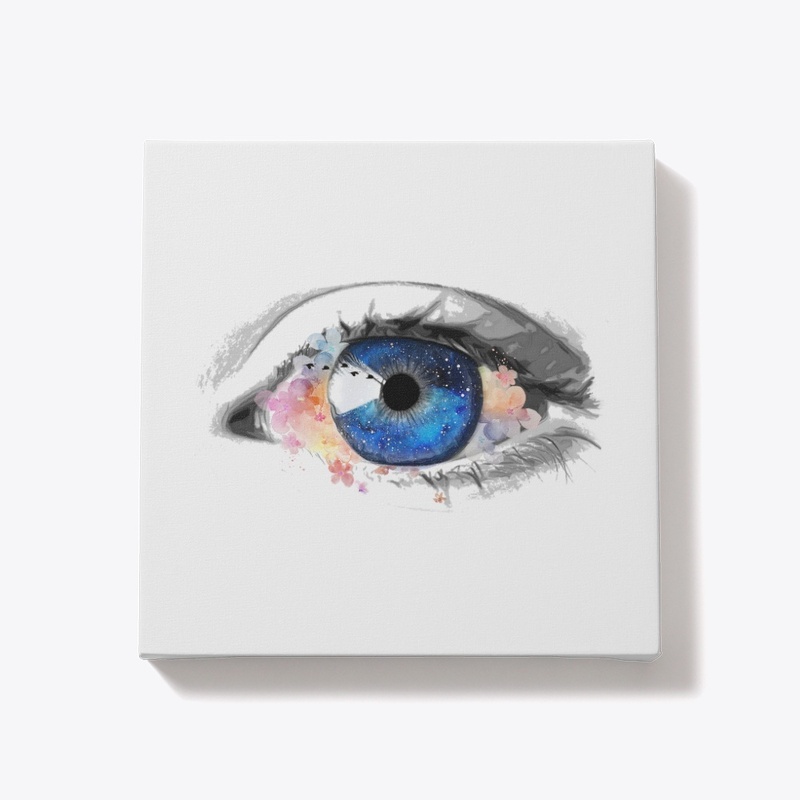 big blue eye