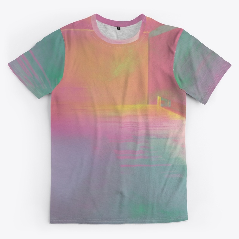 Abstract Tie-Dye Multi-colored Design
