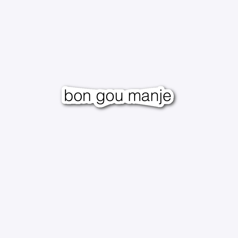 bon gou manje